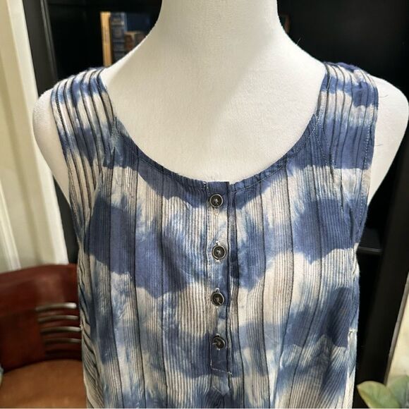 Free People Tye Dye Striped Tunic Top Size Small - Picture 3 of 11